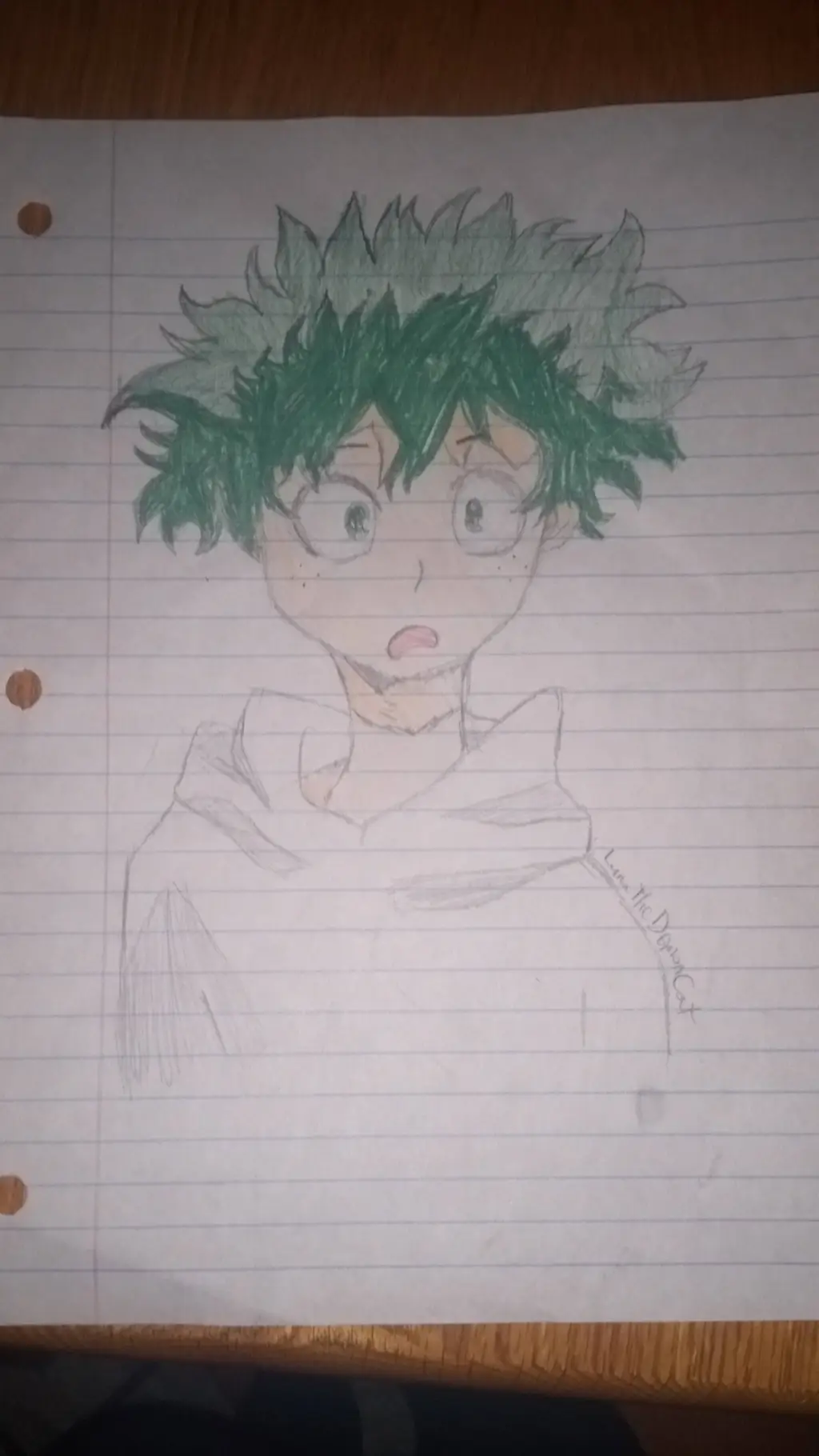 ai character: BakuDeku background
