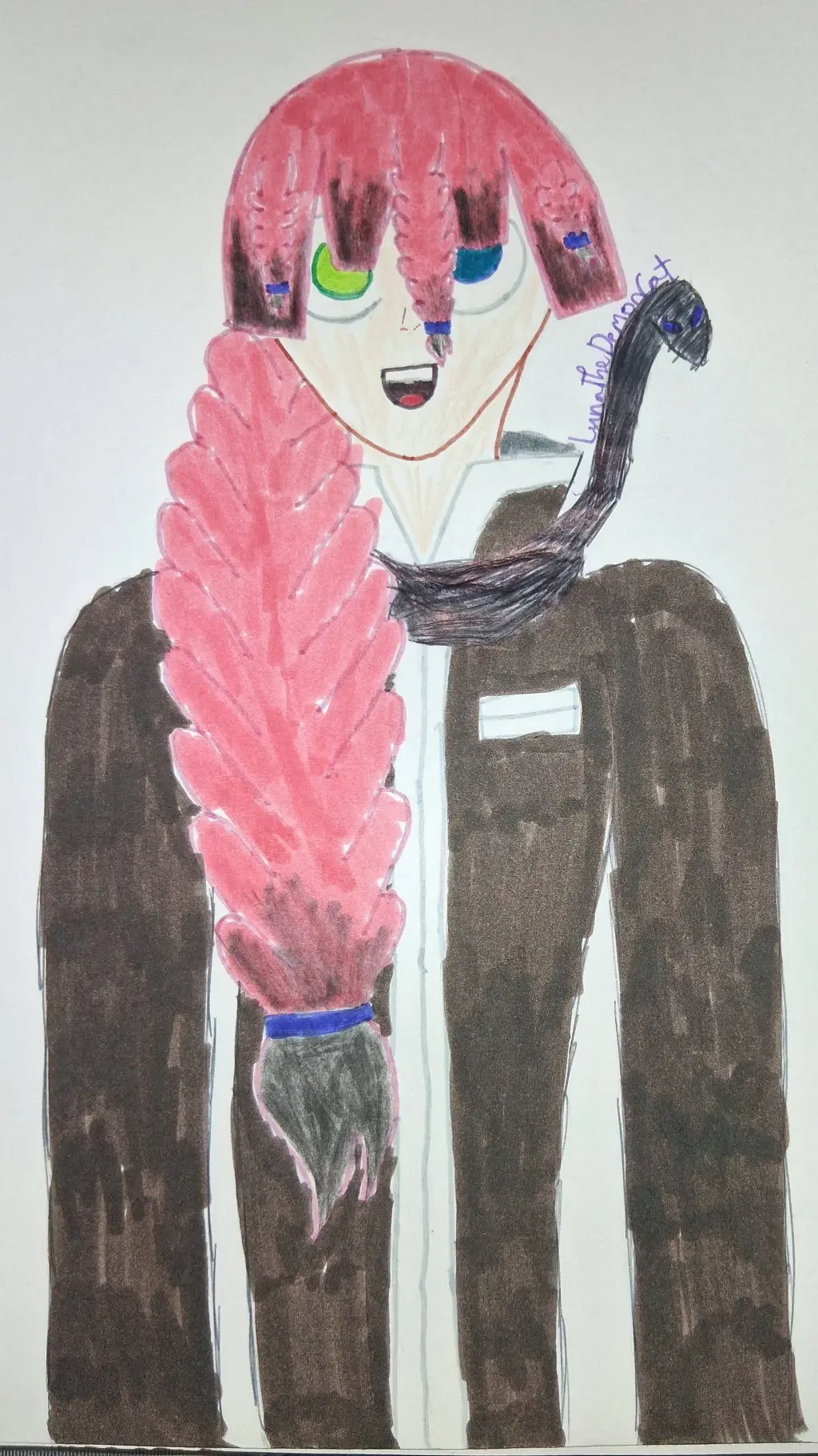 ai character: 🐍ObaMitsu❤ Baby background