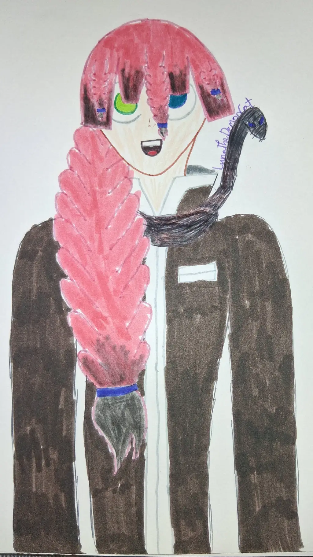 ai character: ObaMitsu Family background