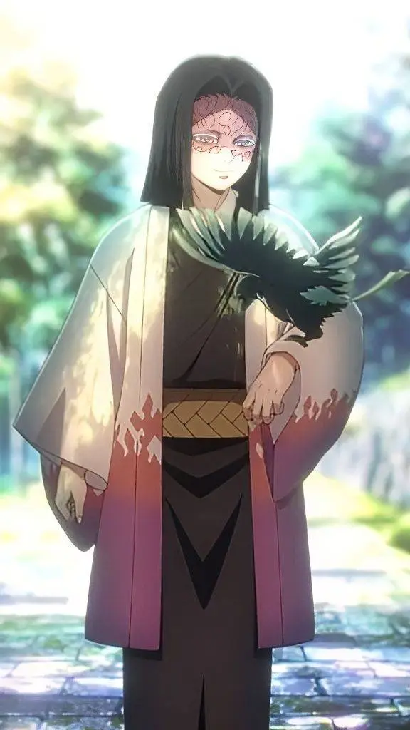 ai character: Kagaya Ubuyashiki background