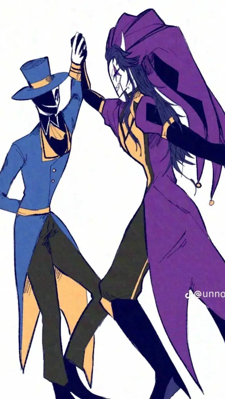 ai character: TT × Jester background
