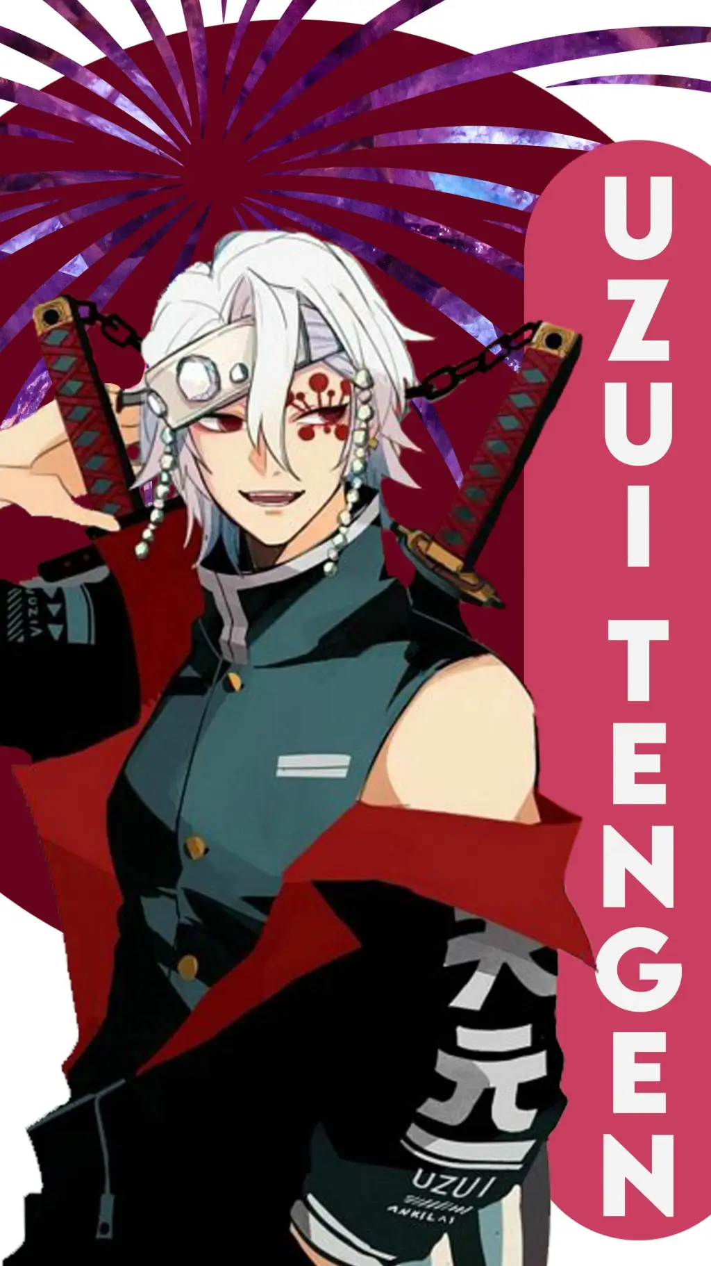 ai character: Tengen Uzui  background