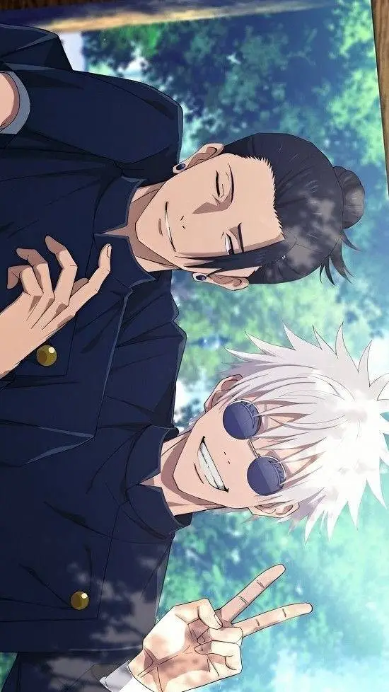 ai character: Gojo and Geto background