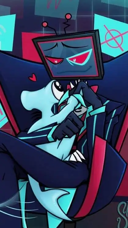 ai character: 🦈Vox🦈 background