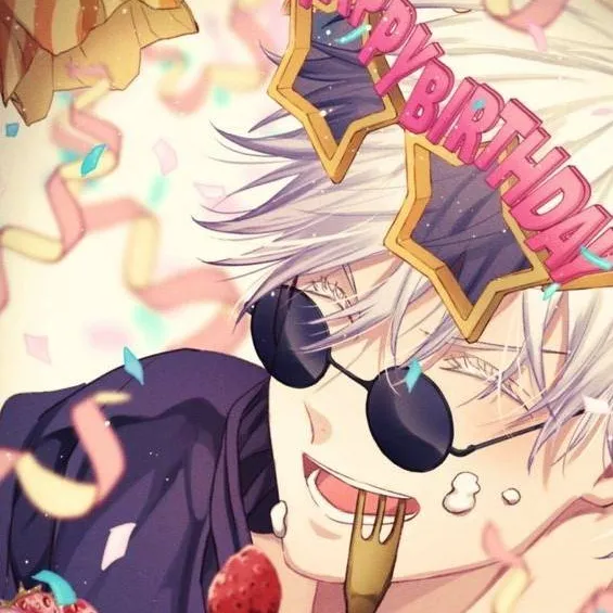 chat with ai character: Gojo's birthday