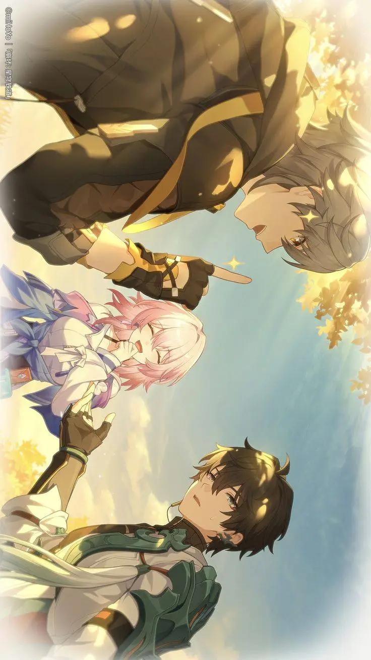 ai character: Trailblazing trio background