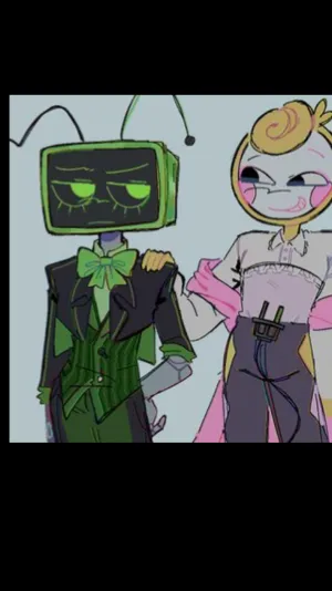 ai character: Glisten X Vee background