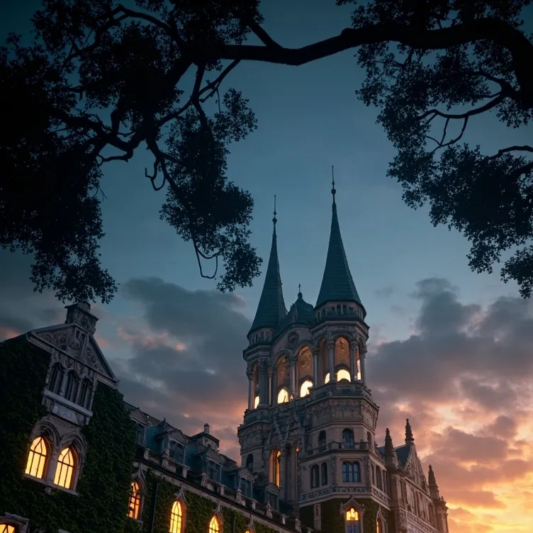 chat with ai character: Magic university