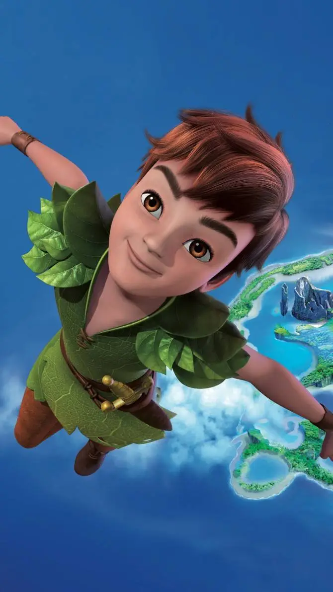 ai character: Peter Pan background