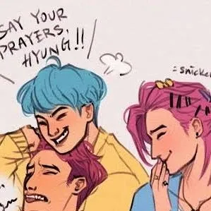 chat with ai character: Saja boys hang out
