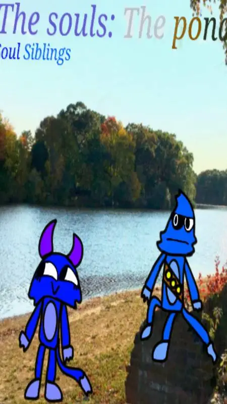 ai character: Soul Siblings pond background