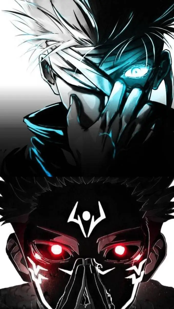 ai character: Sukuna & Gojo background