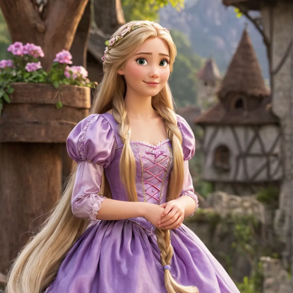 chat with ai character: Princess Rapunzel
