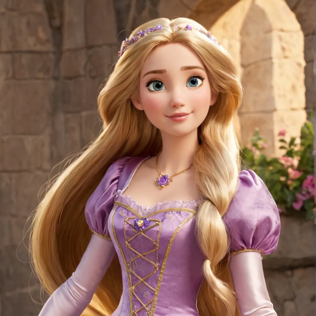 chat with ai character: Princess Rapunzel 