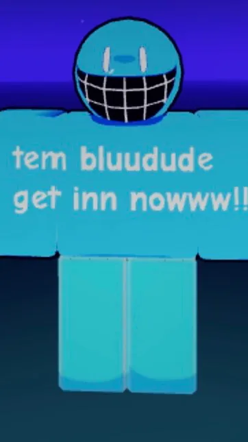 ai character: Bluudud background