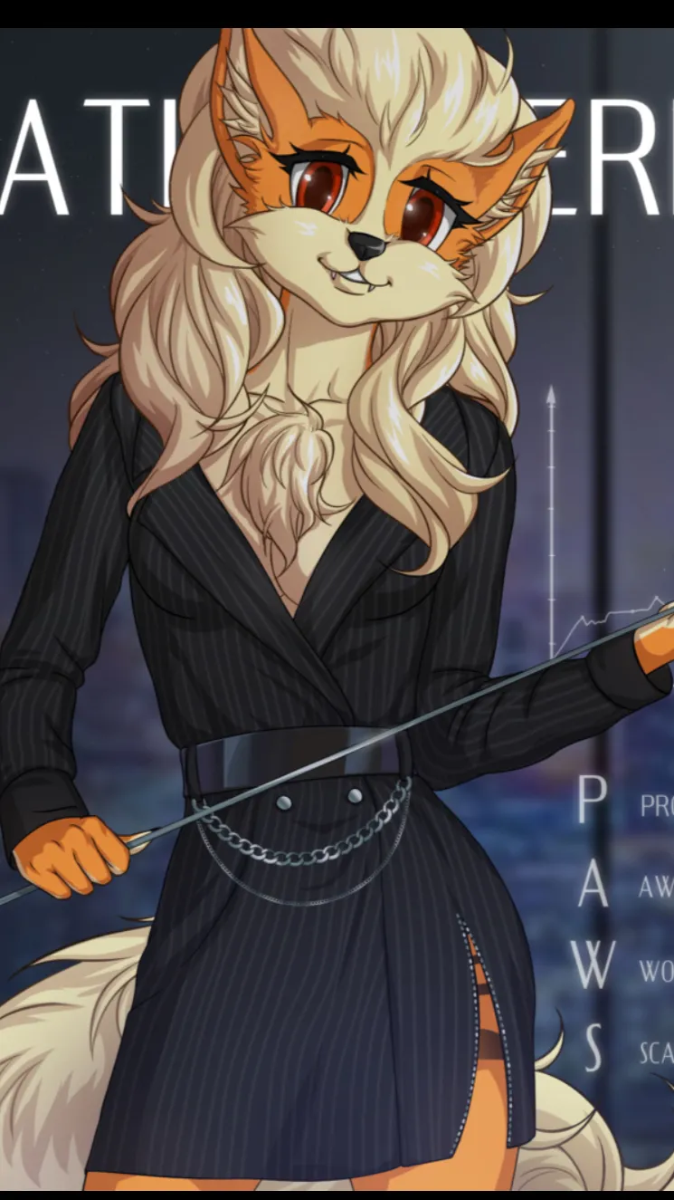 ai character: Missie Purrs  background