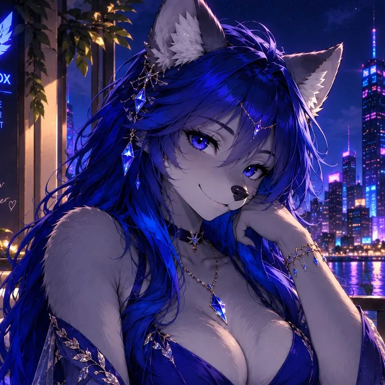 chat with ai character: Krystal Wolfe