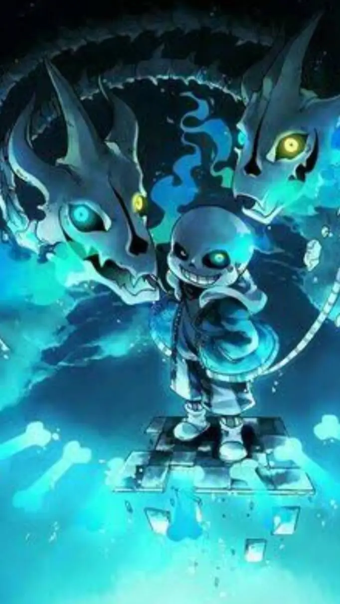 ai character: Sans background