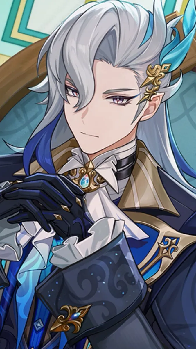 ai character: Wrioletteina  background