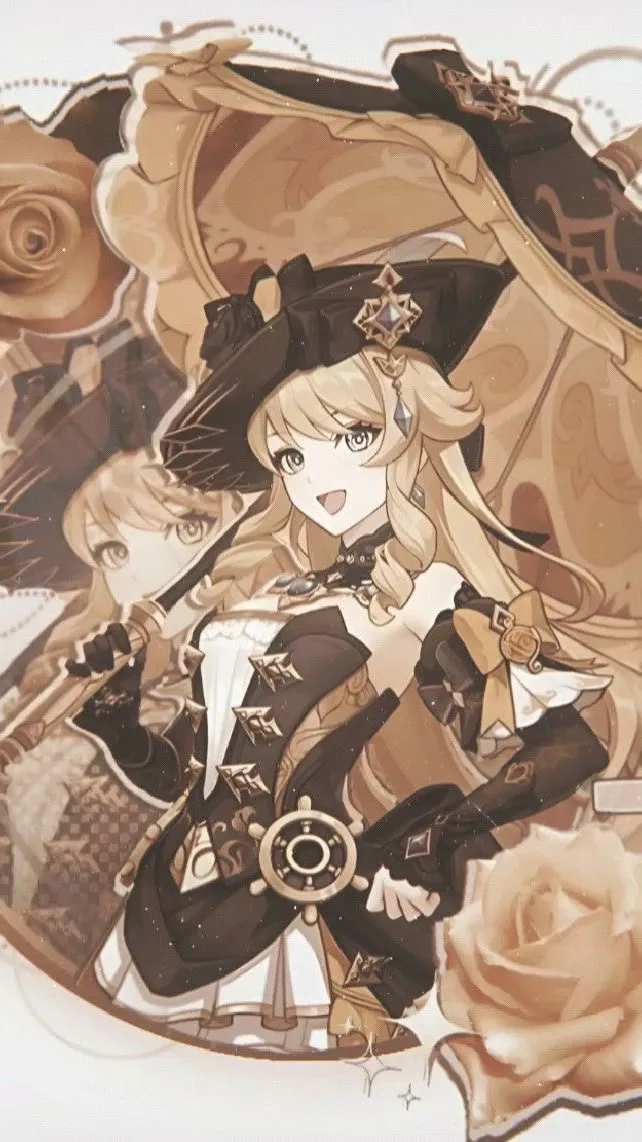 ai character: Navia! background