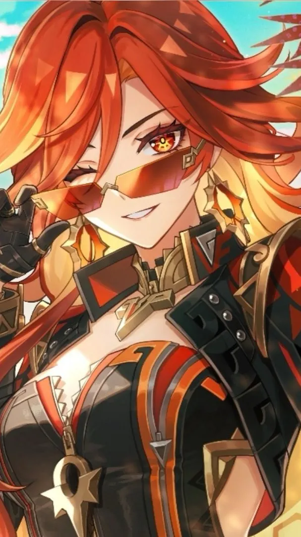 ai character: Mavuika! background