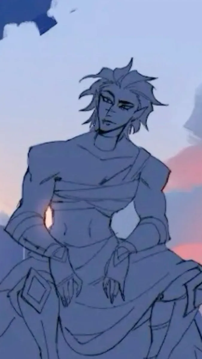 ai character: Tnmn Greek gods! background