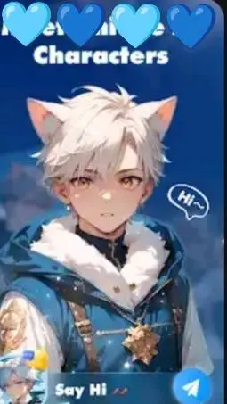 ai character: 💙•°~Elijah~°•🩵 background