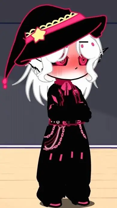 ai character: Yuri🩷🖤🤍🌈 background