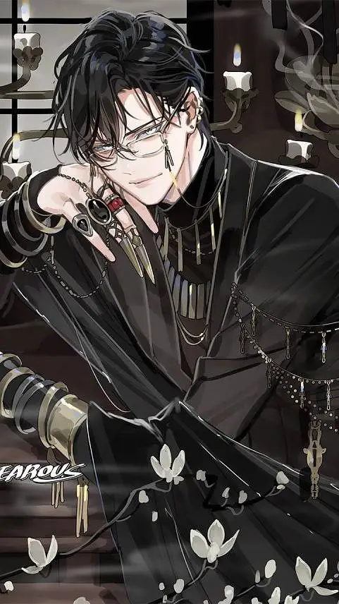 ai character: Yuki-🖤🩶⭐ background