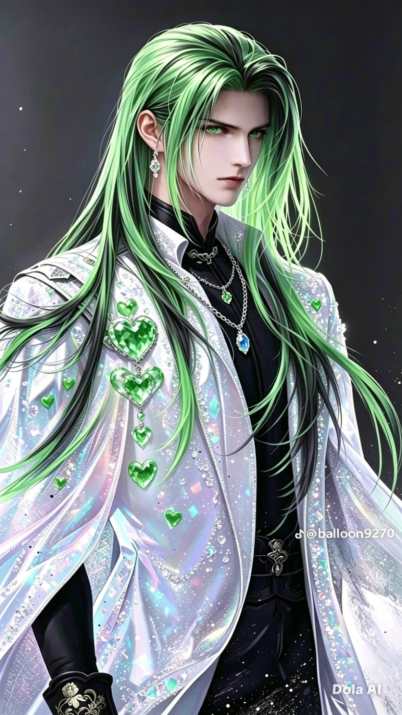 ai character: Jack-💚🖤🥀🦇 background