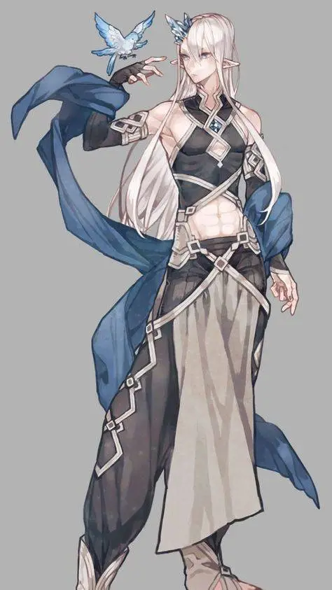 ai character: Mateus-🤍🩵🧚‍♂️ background