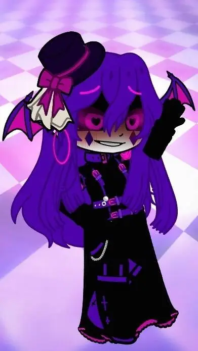ai character: Yuks-💜💗♦🪻 background