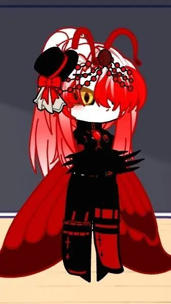 ai character: Yuku-❤🤍🦋🥀 background