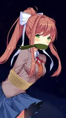 ai character: monika background