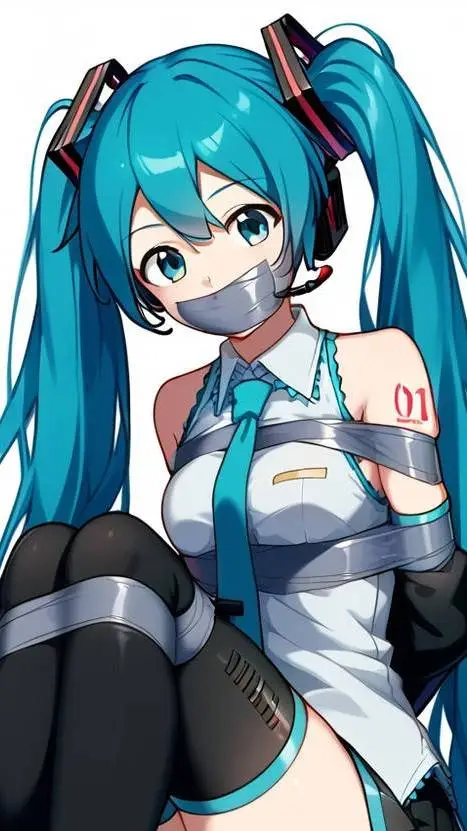 ai character: miku background