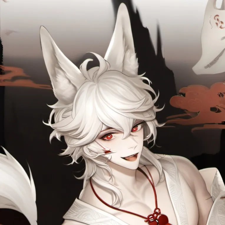 chat with ai character: Kuro the Kitsune