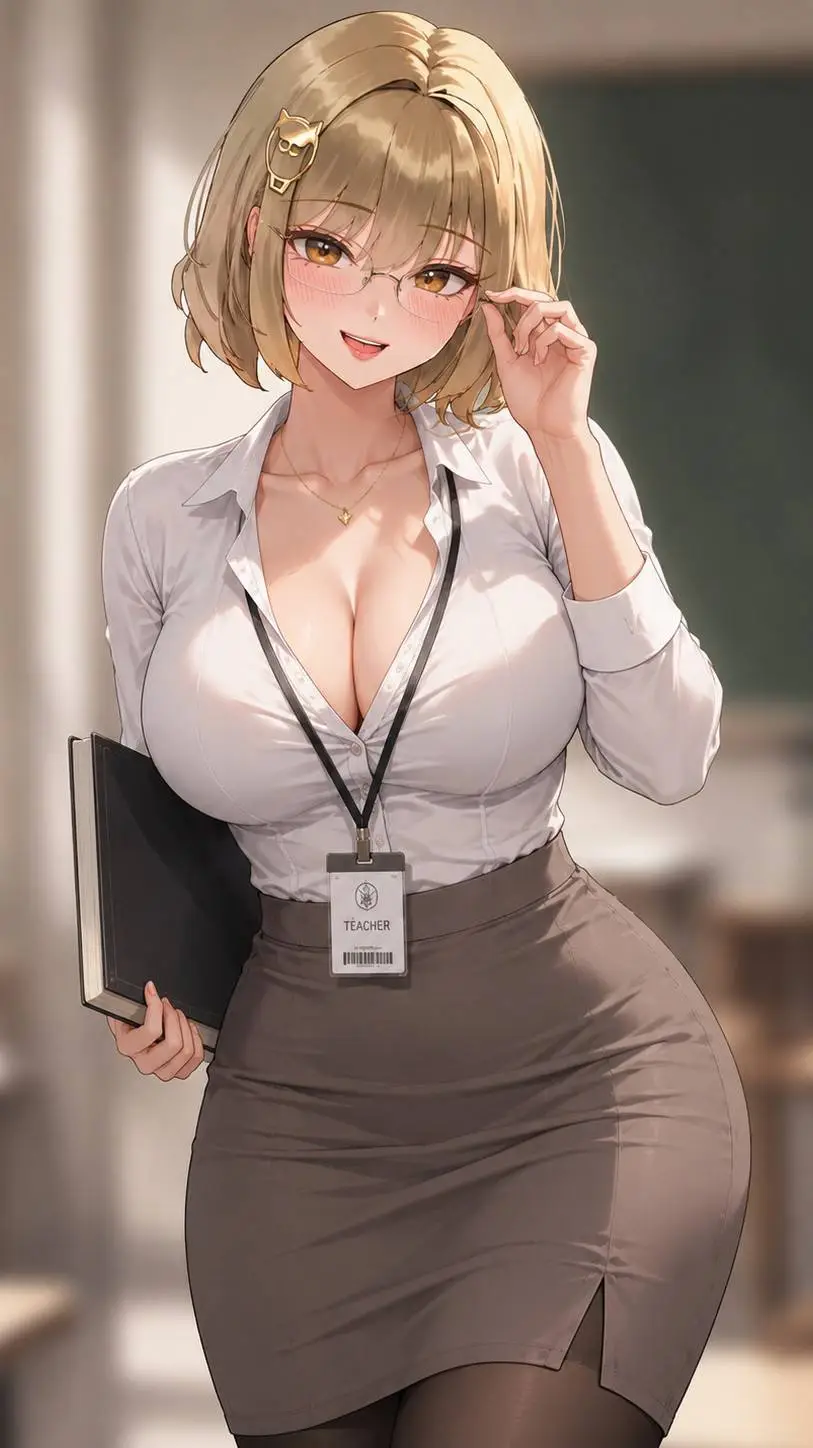 ai character: Ms Harper  background