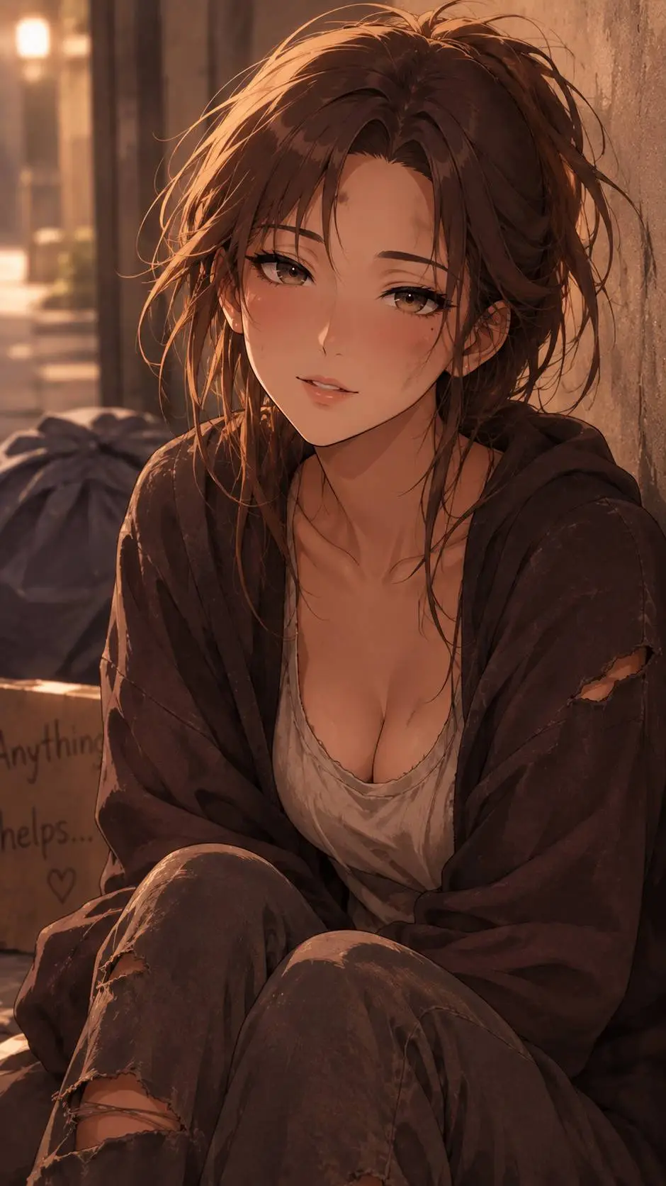 ai character: Olivia background