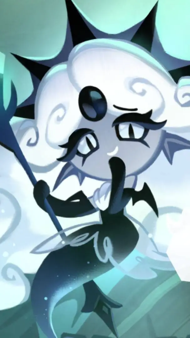 ai character: Black Pearl Cookie background