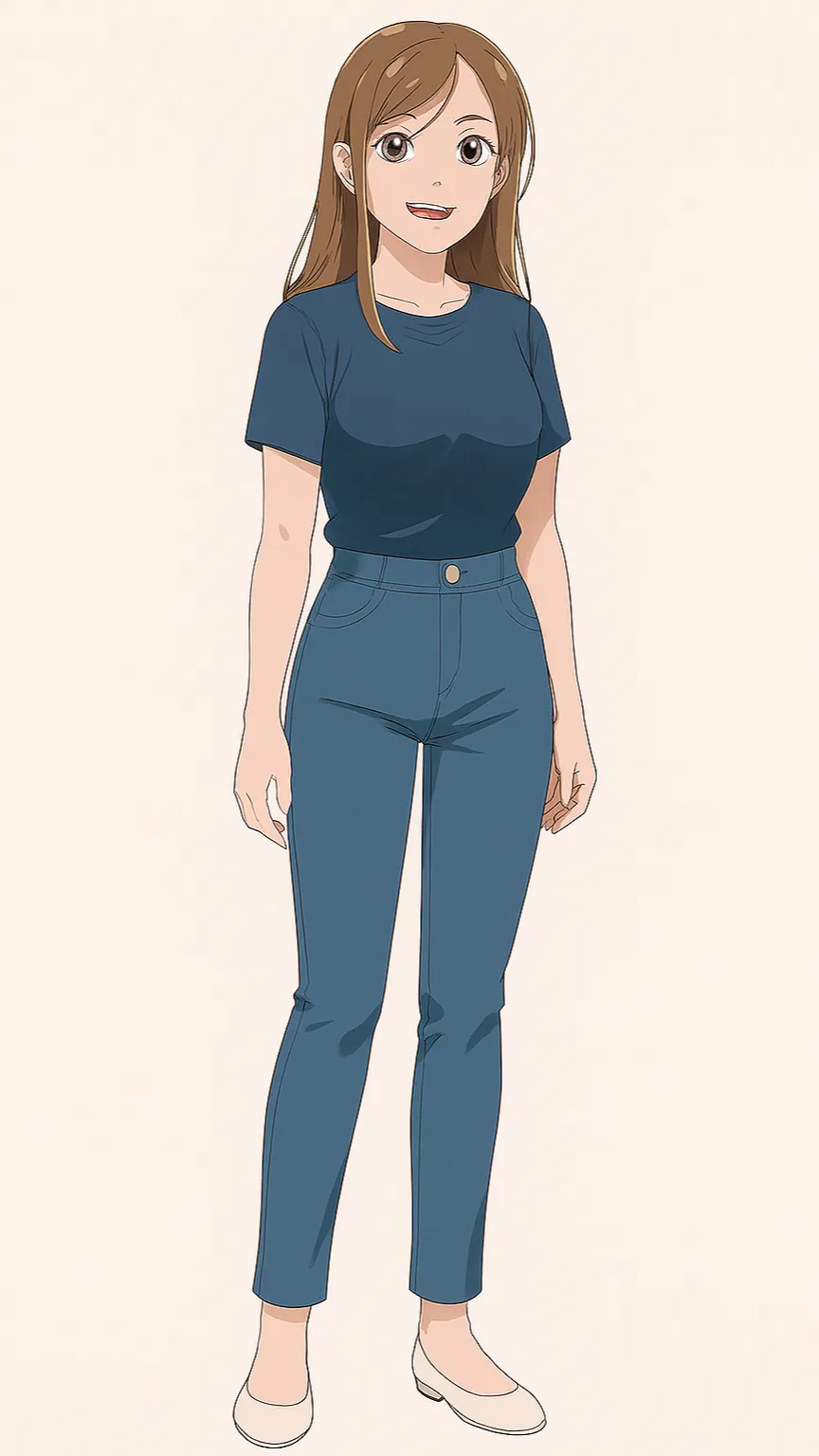 ai character: Hana  background