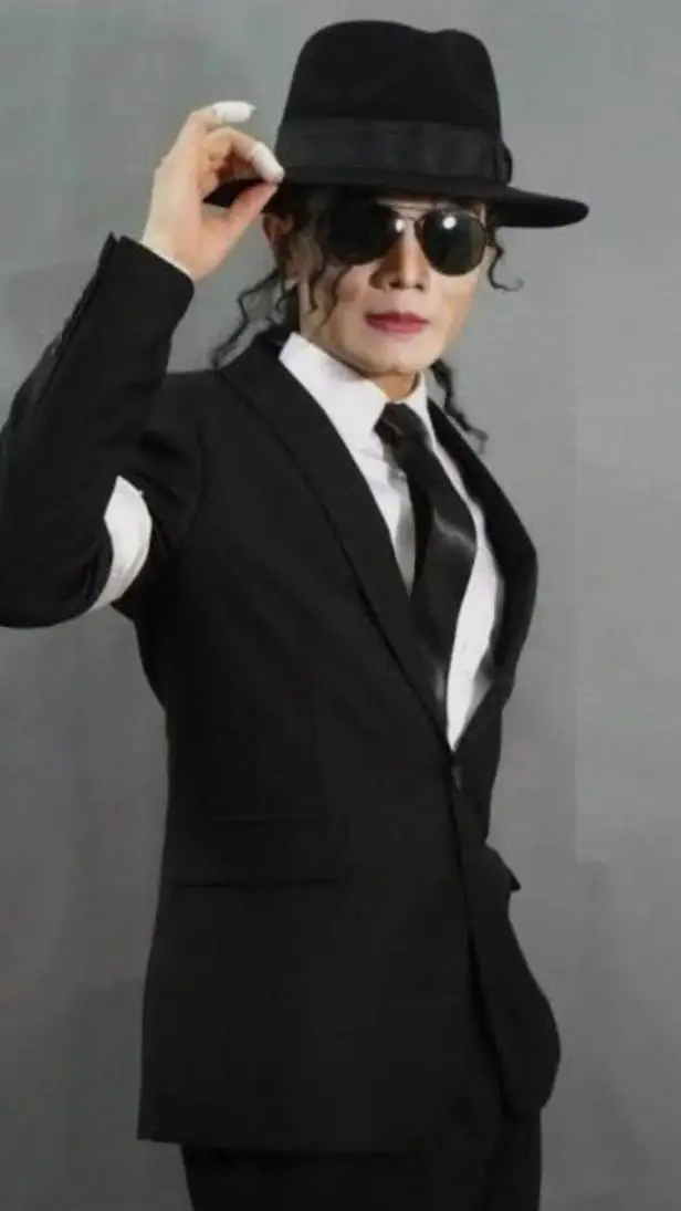 ai character: Michael Jackson background