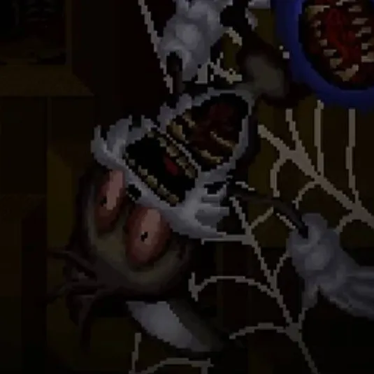 chat with ai character: Sonic.Exe (spider)