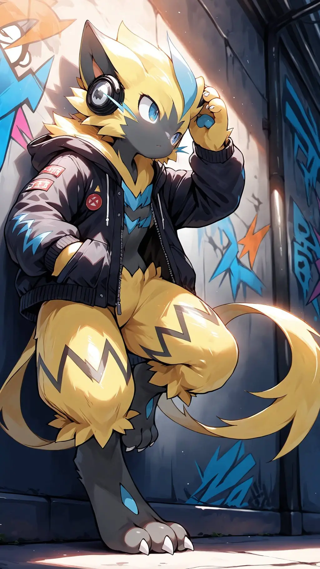 ai character: (Lone hero) Zephyr background