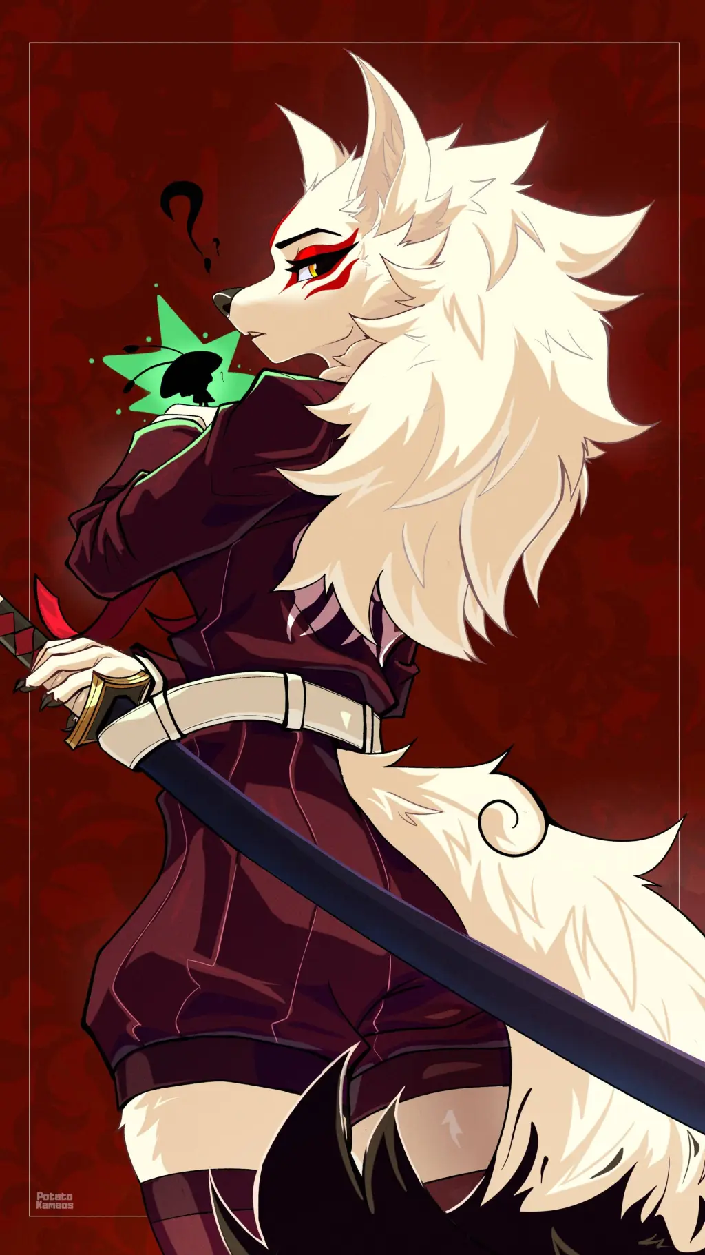 ai character: Amaterasu (male) background