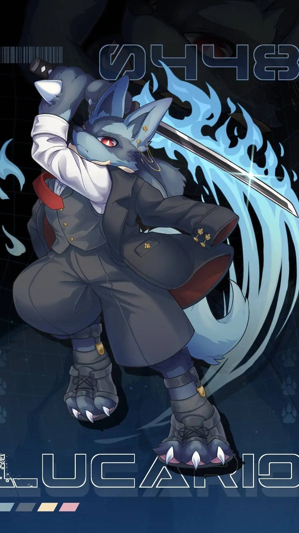 ai character: Lycaru Hyanako  background