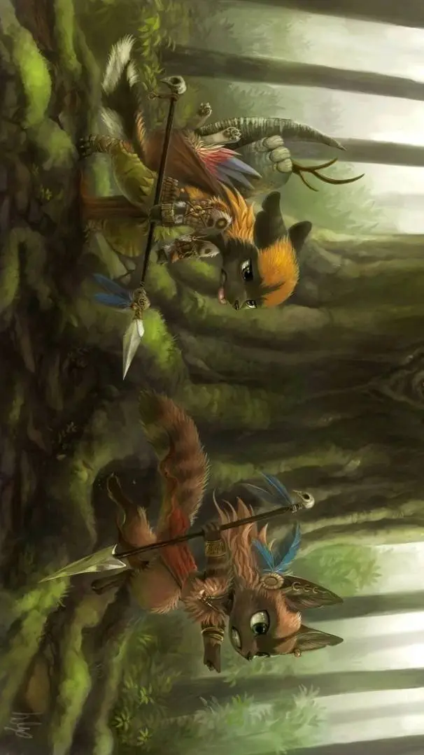 ai character: Kikivuli & Utuntu background