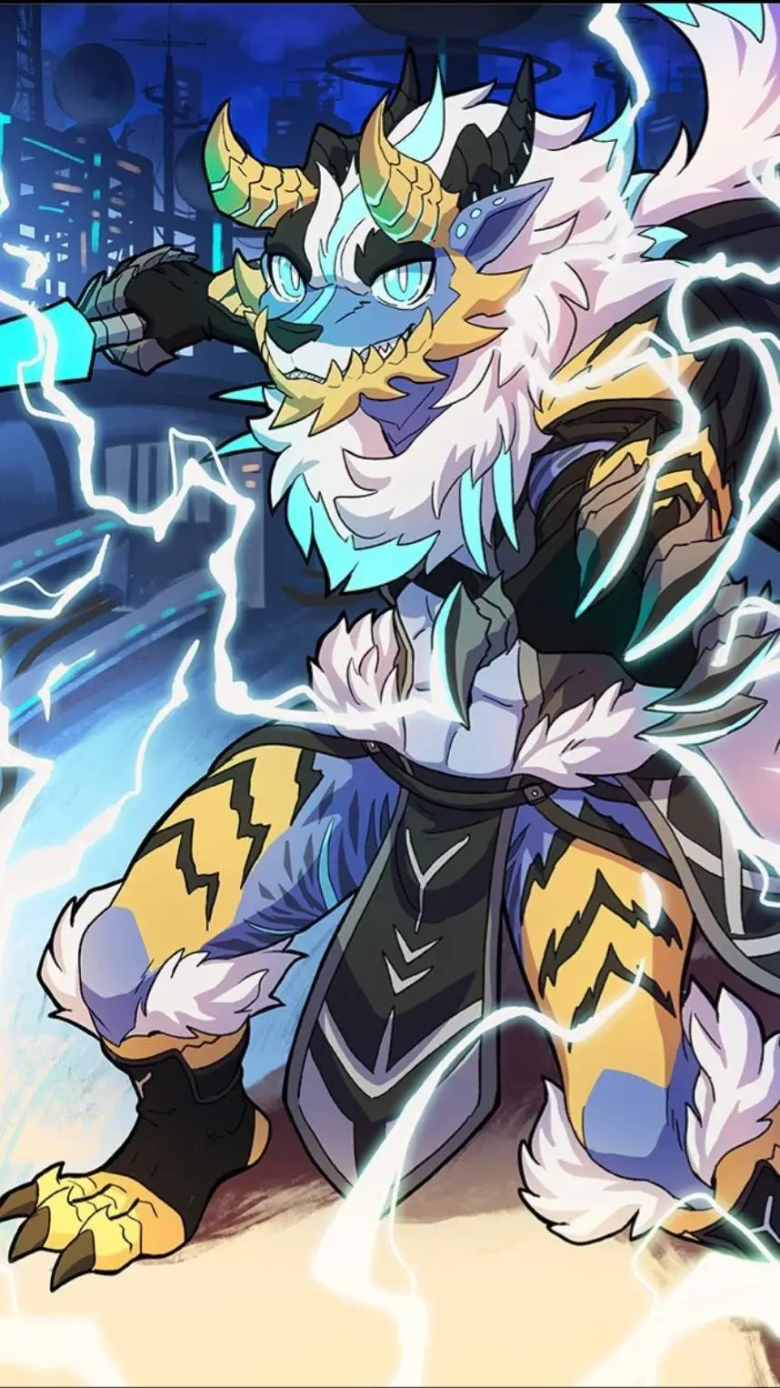 ai character: Zeus Srugeion  background