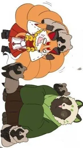 ai character: Inari & Haizaku background