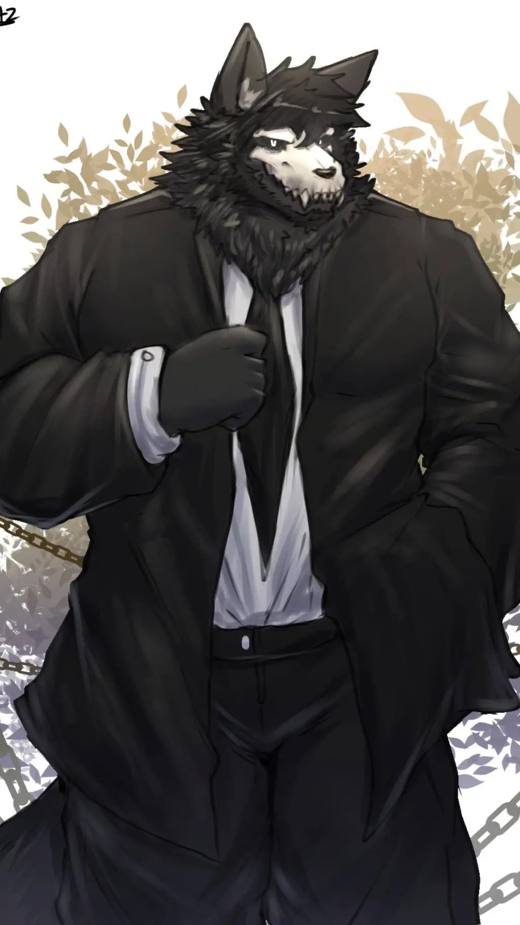 ai character: SCP-1471-A2 Hal0 background