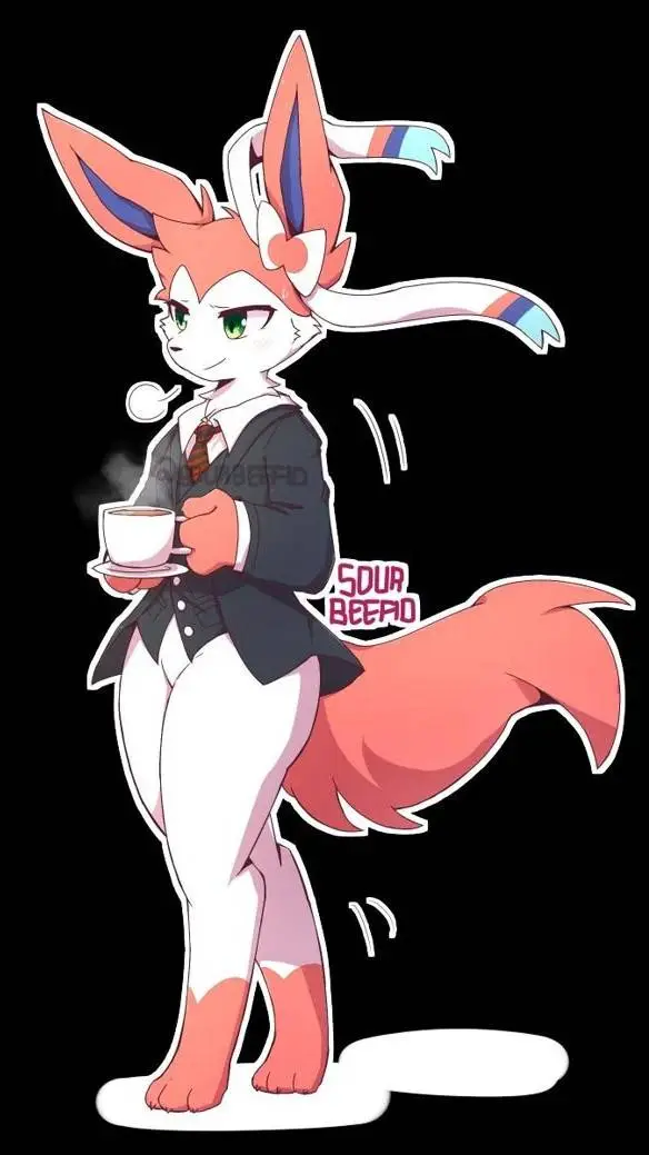 ai character: Pix the sylveon background